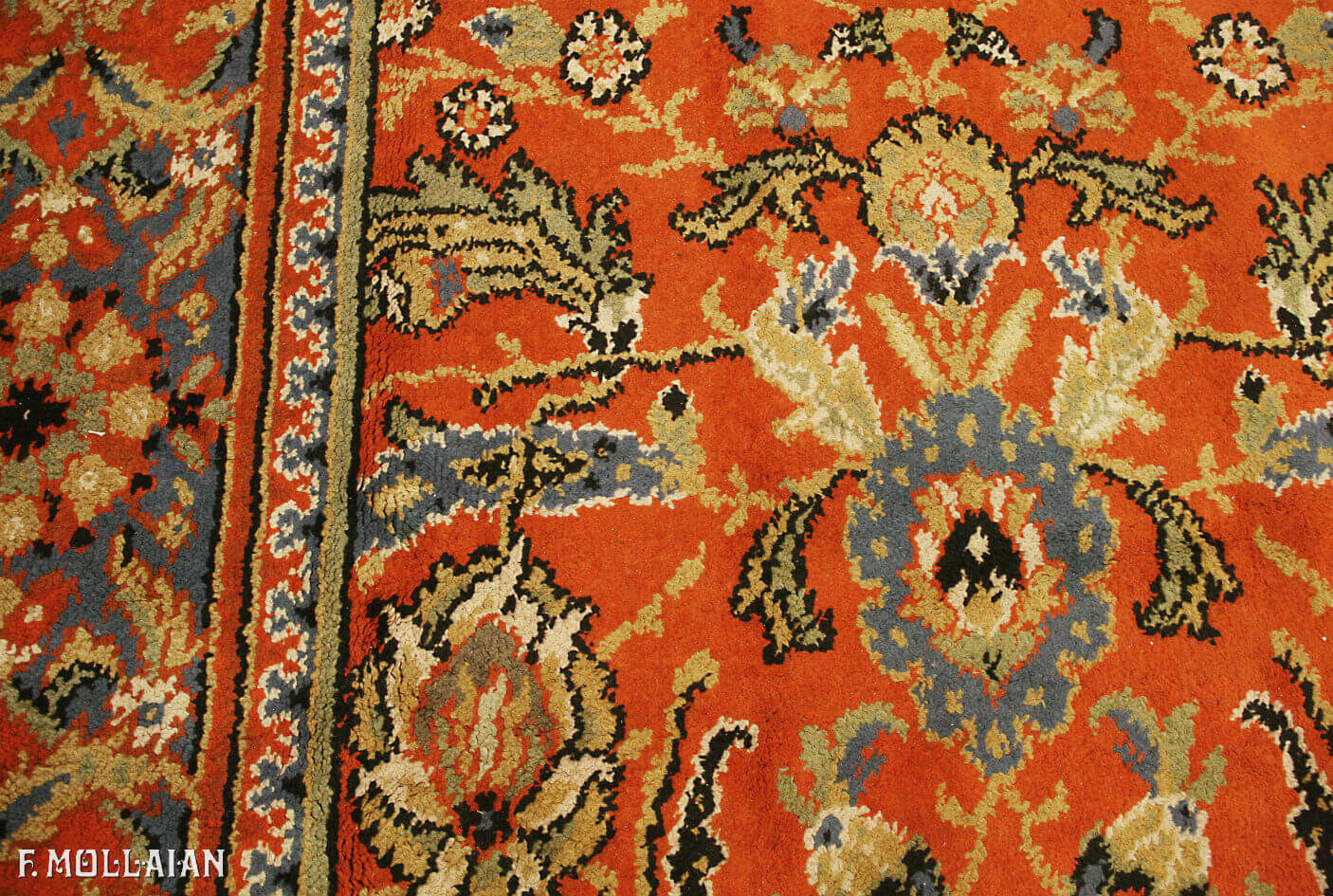 A Large Semi-Antique European Carpet n°:34580209